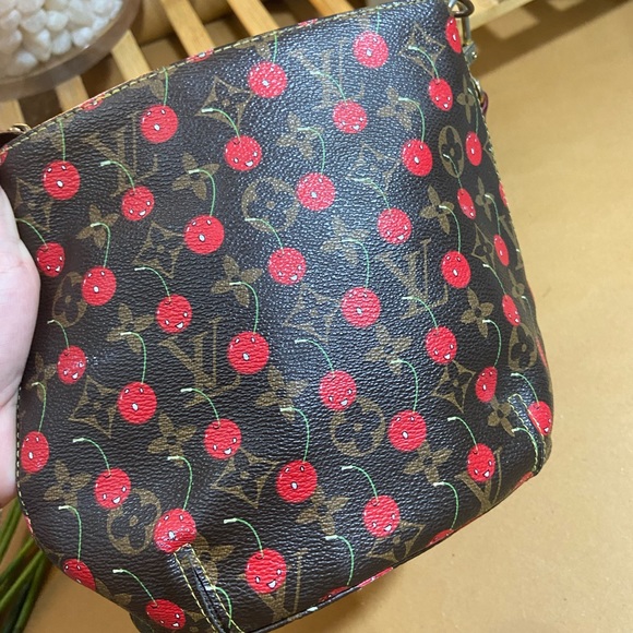 Leather Cherry Bag. - Picture 7 of 11